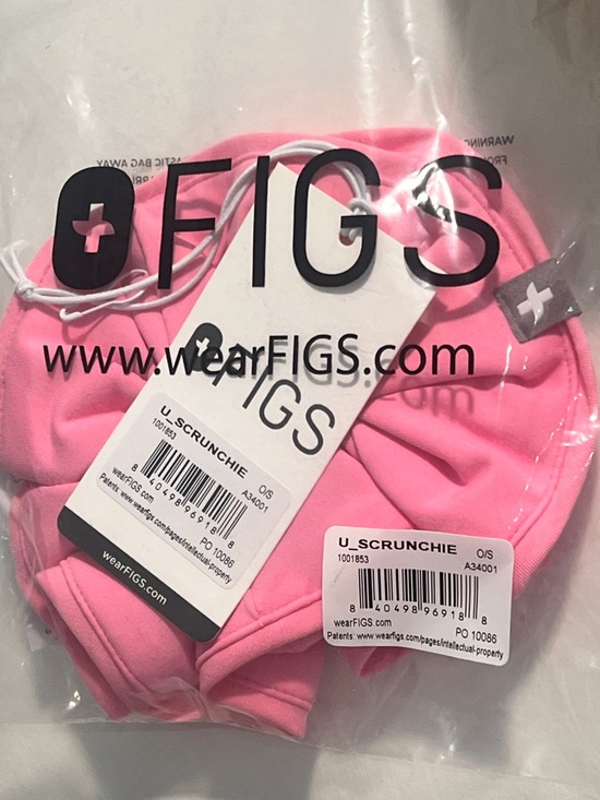 Figs Accessories - FIGS Sunrise Pink Scrunchie